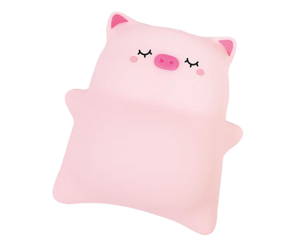 Lampka InnoGIO Silikonowa lampka nocna LED GIOSLEEPY PIGGY